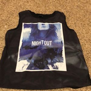 “Night out” shirt